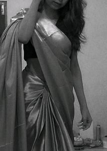 Rose gold Colour❤️Party Wear Saree For Women