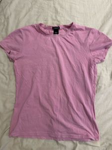 GAP Soft Pink Fitted T-Shirt