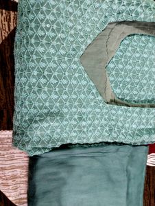 Cotton Suit And With Fully Designed