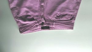 Lilac/ Lavender Straight Leg Jeans