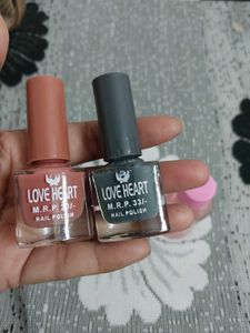 Nail Polish With  Remover Two Pack