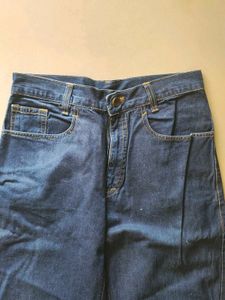Dark Blue Denim Jeans