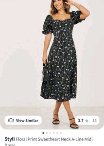 Styli Floral Midi