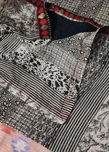 Super White Printed Saree