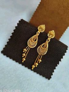 2 Gold Plated Ear Rings
