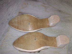 Cream Designed Heels
