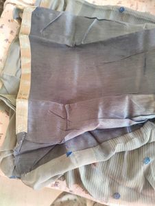 Unstitched Blouse And Saree