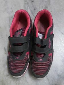 Ego Pink & Gray Athletic Shoes