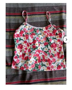 Floral Print Tank Top