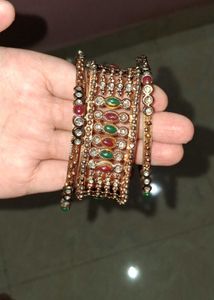 Elegant Antique Bangle Set