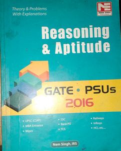 Made Easy Reasoning and aptitude (2016 Publication