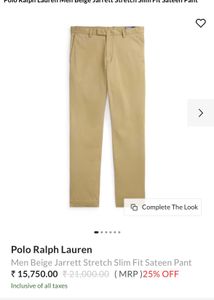 Ralph Lauren Chino Pant Brand New