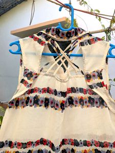 Floral Sleeveless Top