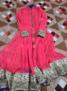 Pink Lace Embellished Tunic