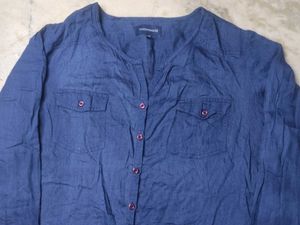 Blue Button-Down Shirt