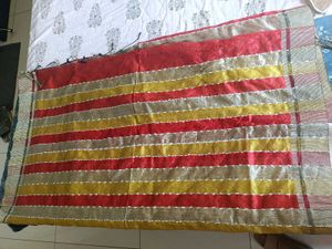 Colorful Striped Saree