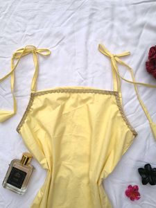 Corset Back Strappy Kurti 🌙