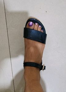 Lovely Navy Platform Heels