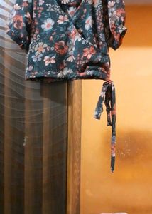 TOP &amp; Black Wide Leg Slit Jeans (Totally New)