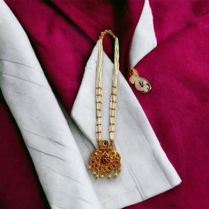 Long Temple jewellery set