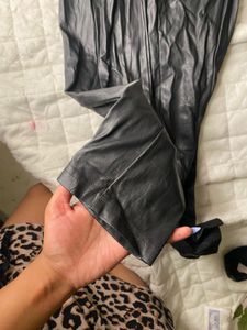 Glossy Leather Bottom