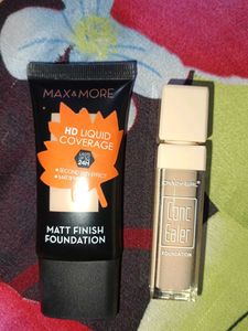 Foundation and concealer combo
