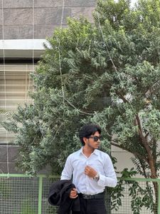 White Button-Down Shirt