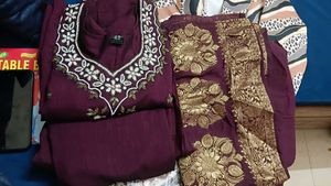 Elegant handwork Kurta Set