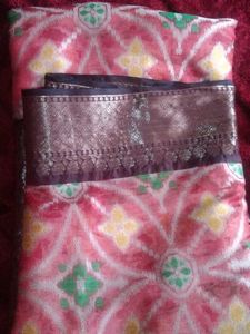 Elegant Silk Blend Saree