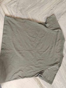 Olive Green Graphic Tee