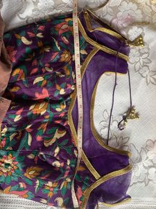 Floral Purple Blouse
