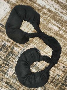Black Adjustable Yoga Strap