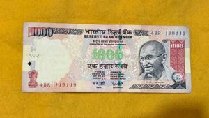 1000rs Yb Reddy Fancy Number 1191119