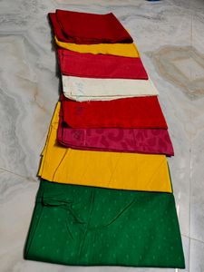 5 Blouse Pieces - 2 Cut Piec