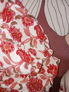 Floral Print Mini Dress