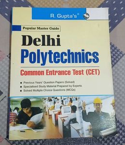 Delhi Polytechnics (CET) Guide By R.Gupta