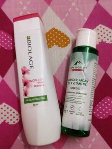 Combo Of Biolace Shampoo & Alps Goodness Hair Oil