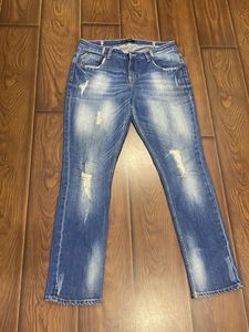 Distressed Denim Jeans