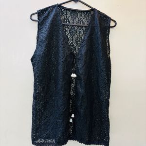 Black Lace Top