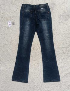 Bootcut Denim Jeans A- 1