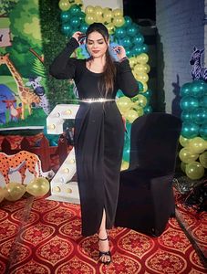 Black Bodycorn Dress