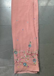 Full Hand Embroidery Saree