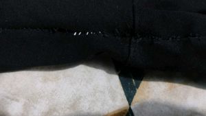 Black Relaxed Fit Trousers