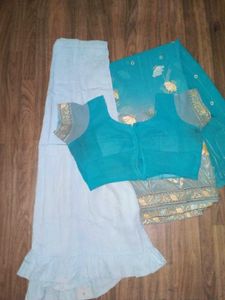 Set - Saree Blouse Petticoat Panty