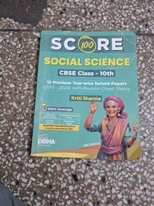 Score 100 Social Science Book Class 10th