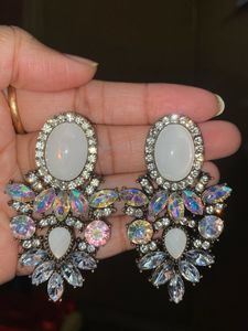 Beautiful Crystal Party Earrings