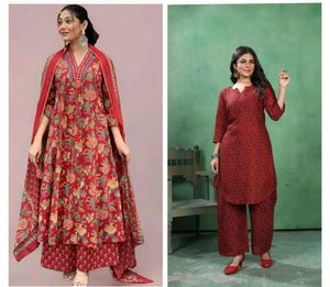 ⚫Brand NEW Combo of 2 Kurta Sets⚫