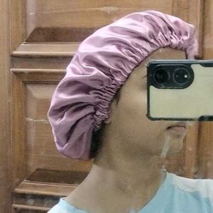 Lavender Silk Hair Bonnet