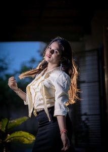 Elegant Cream Blouse