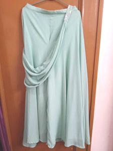 Party Wear Saree Look Dress